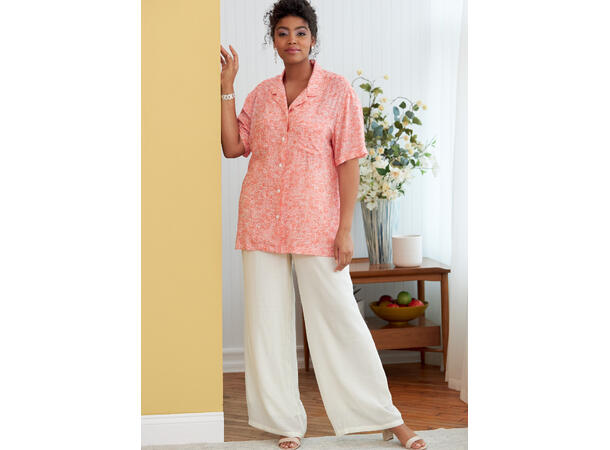 Butterick 6846, unisex skjorte