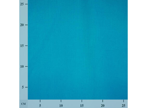 Ensfarget, vevet viskose i turkis
