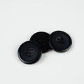 Matt sort knapp 23mm