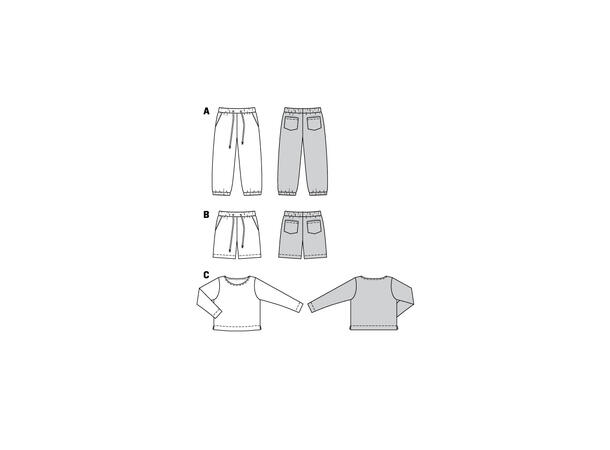 Burda 9261 - Klessett