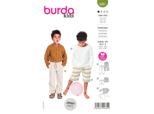 Burda 9261 - Klessett