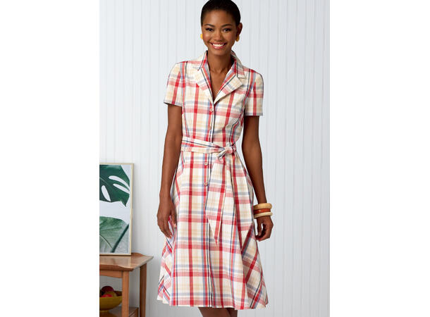 Butterick 6843, skjortekjole