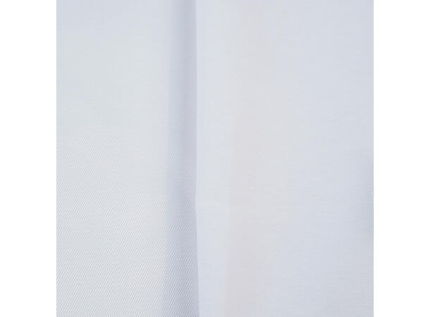Ensfarget bevernylon av bomull og polyester, White
