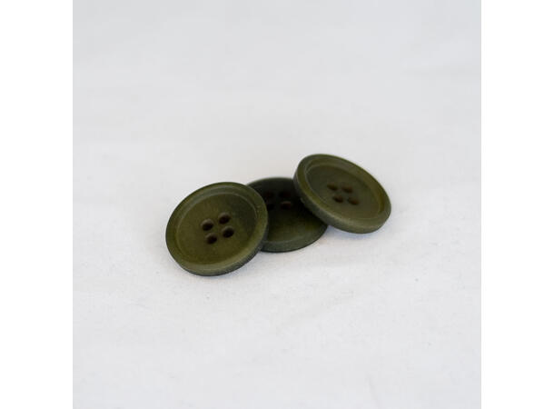 Grønn knapp av resirkulert papir