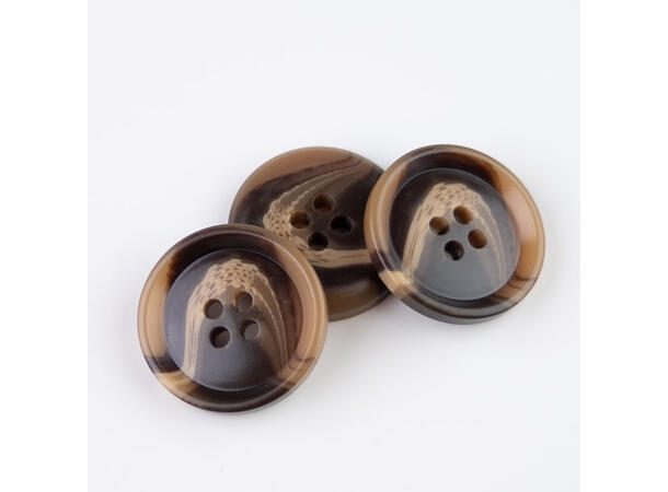 Marmorert knapp matt 28mm Cream