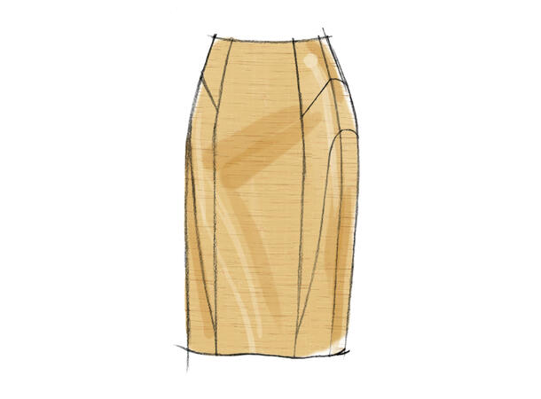 Vogue 8750 - Skjørt.