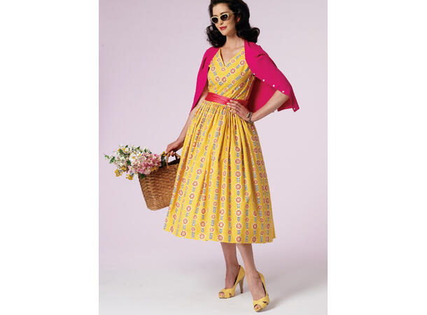 Vogue 8789 - Vintage kjole.