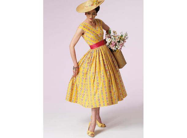 Vogue 8789 - Vintage kjole.