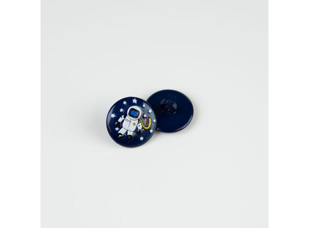 Astronaut barneknapp 18mm