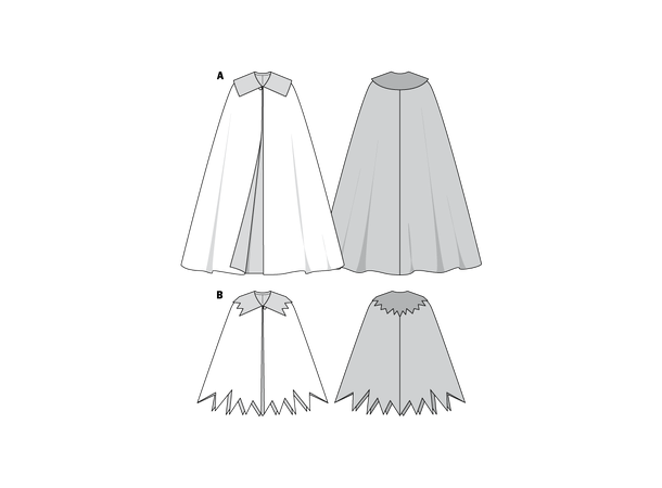 Burda 2435 - Kappe, dracula og djevel