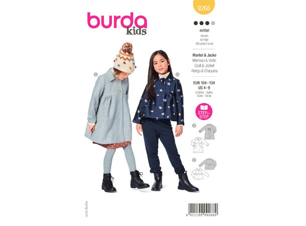 Burda 9268 - Kåpe