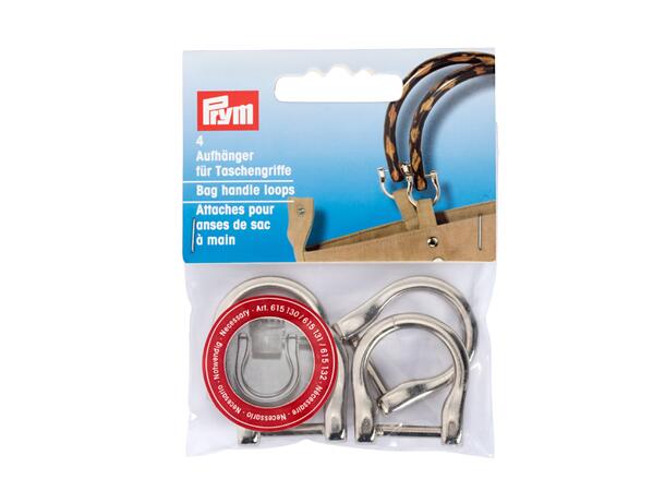 Kroker til veskehåndtak, sølv