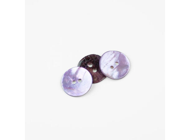 Perlemorsknapp Lilla, 18mm