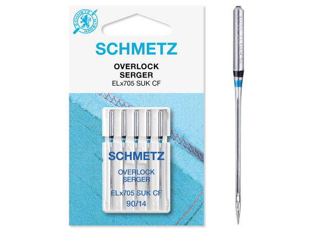 Schmetz overlocknål ELx750 SUK CF 90/14