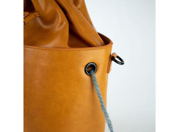 Unwind Strikkeveske av PU skinn, 30x23 cm