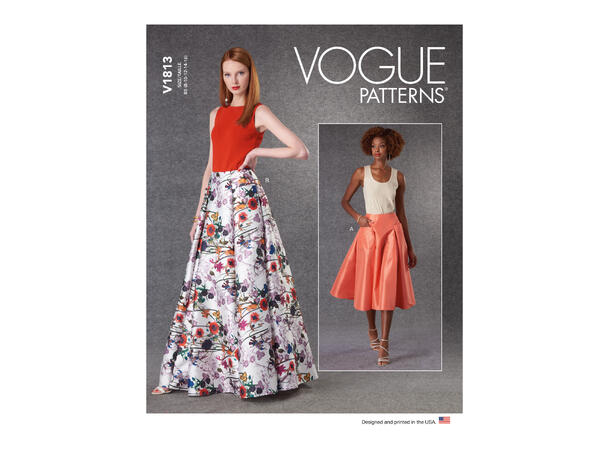 Vogue 1813 - Skjørt.