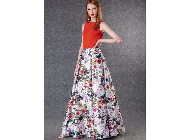 Vogue 1813 - Skjørt.