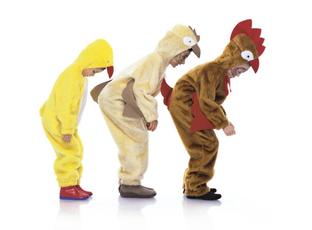 Burda 2425 - Hønsekostyme