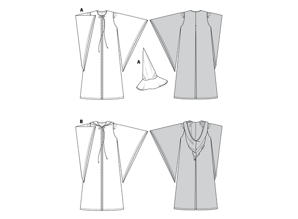 Burda 2483 - Trollmannskostyme