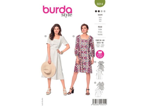 Burda 6014 - Kjole