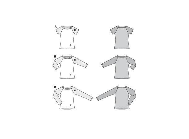 Burda 6028 - T-skjorte