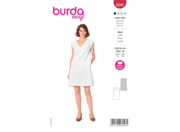 Burda 6048 - Kjolemønster