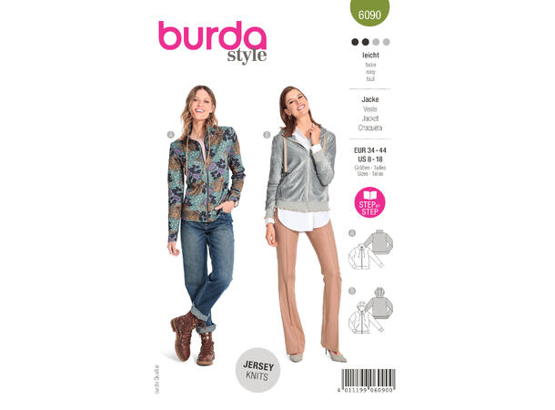 Burda 6090, Jakke