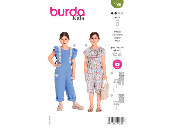 Burda 9265, Jumpsuit
