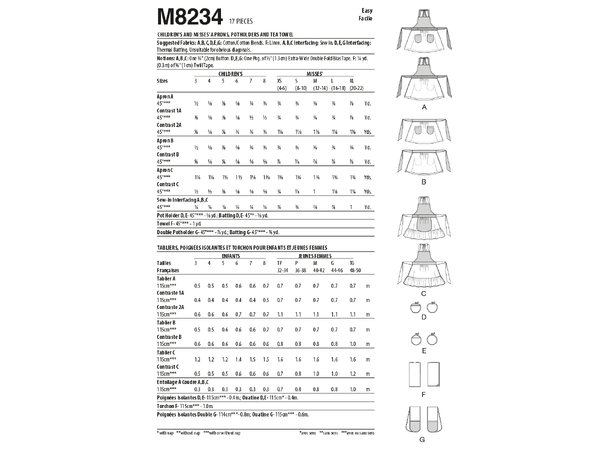 McCall's 8234 - Forkle