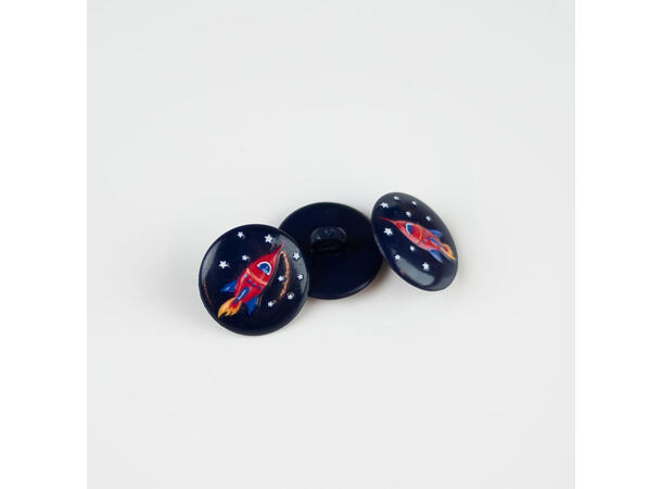 Rakett barneknapp 18mm