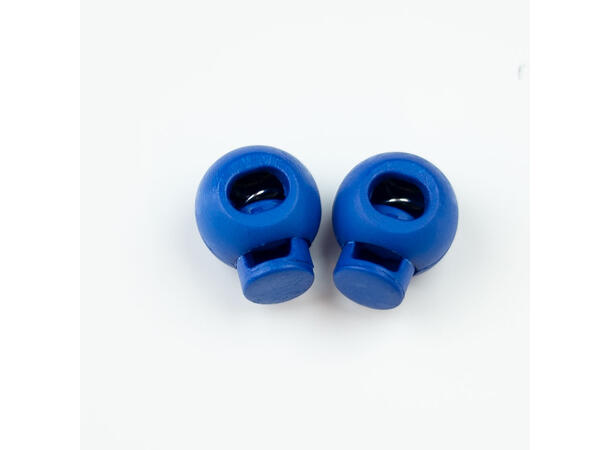 Stor rund snorstopper, 20mm kobolt