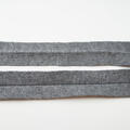 Strikket kantbånd Grå, 30mm