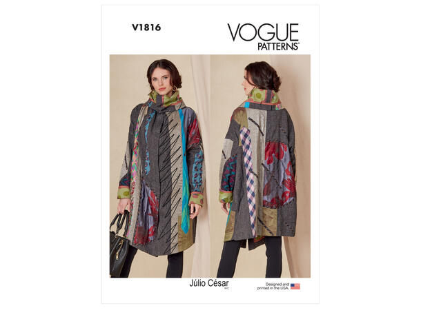 Vogue 1816 - Reversibel jakke.
