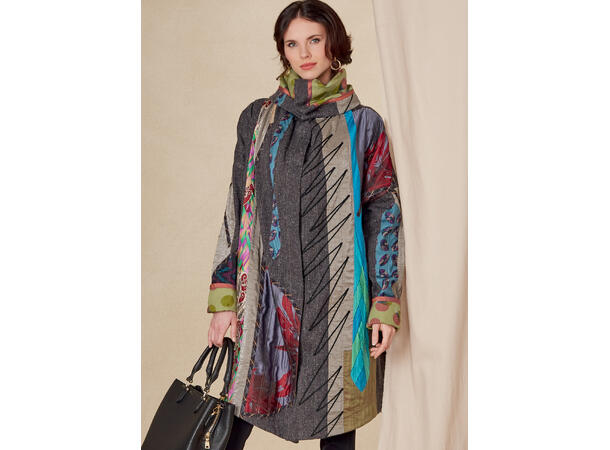 Vogue 1816 - Reversibel jakke.