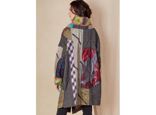 Vogue 1816 - Reversibel jakke.