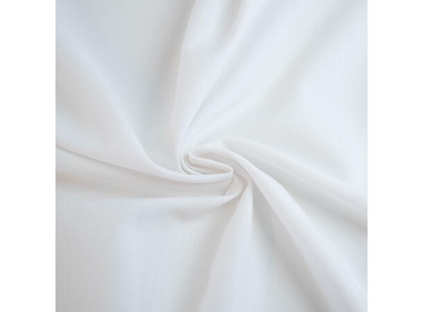 Økologisk perlebomull, hvit
