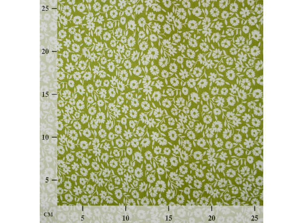 Blomstrete viskose, grønn