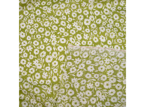 Blomstrete viskose, grønn