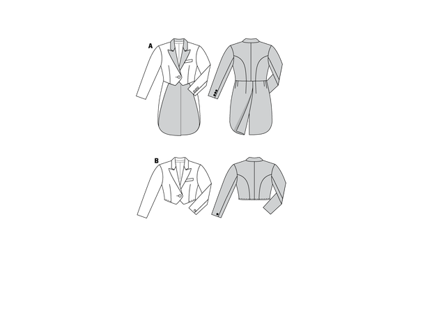 Burda 2529 - Varieté kostyme