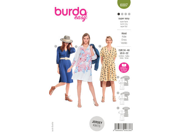 Burda 6007 - Kjole