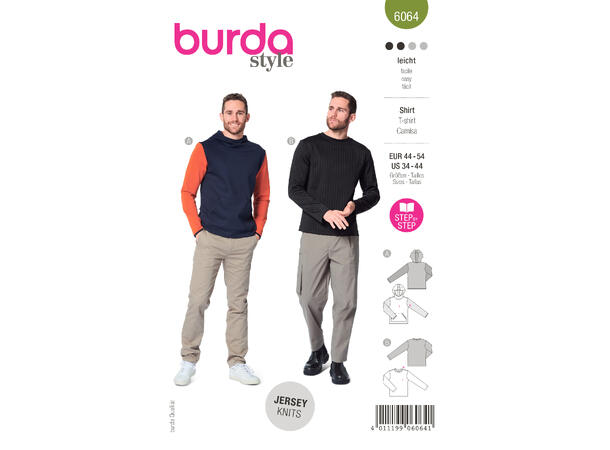 Burda 6064, genser