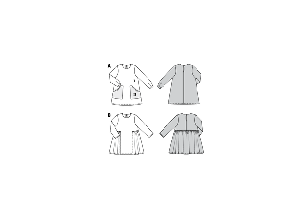 Burda 9310 - Kjole