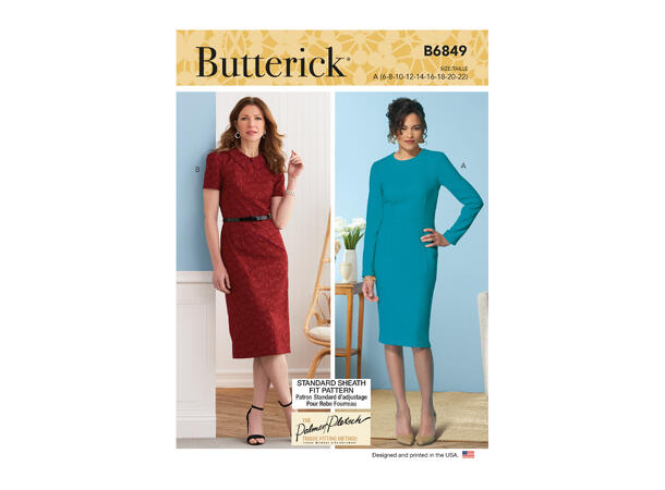 Butterick 6849, Kjole