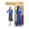 Butterick 6860 - Drakt B5 (8-10-12-14-16)