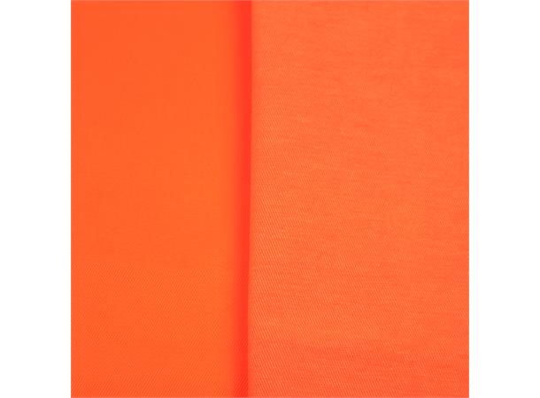 Ensfarget bevernylon av bomull og polyester, Signal orange