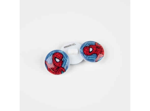 Spiderman barneknapp 18mm