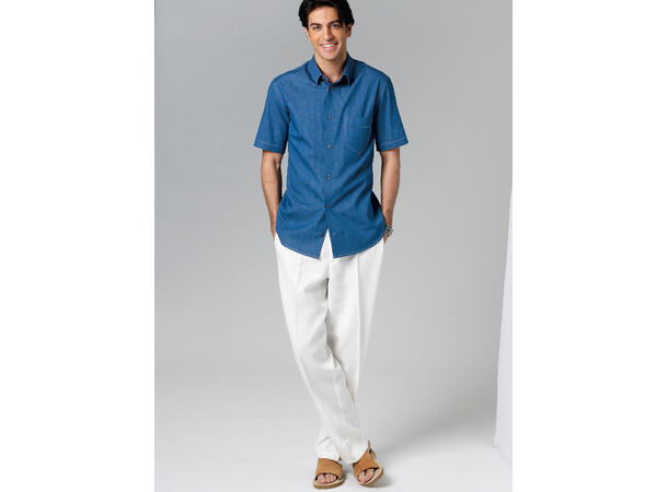 Vogue 8759 - Herreskjorte.