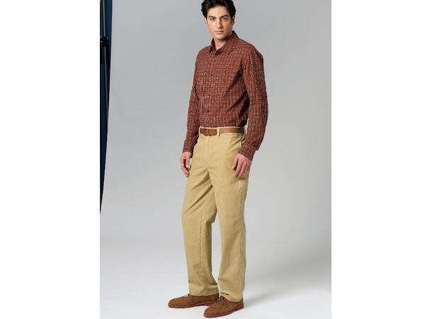 Vogue 8759 - Herreskjorte.