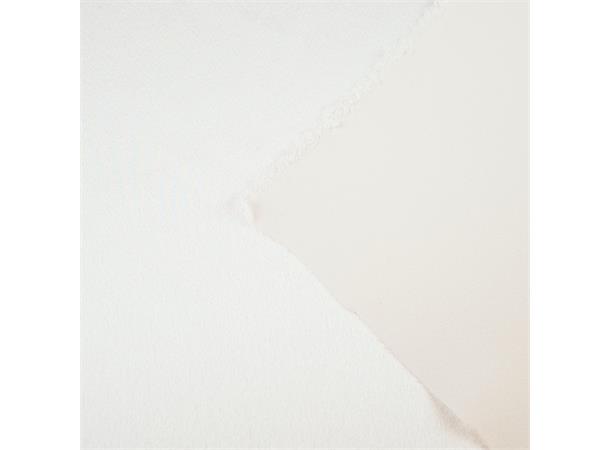100% Heavy Crepe Backed Satin Silk, Bleached White
