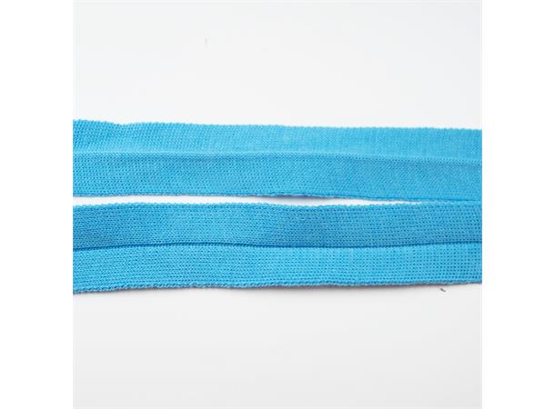 Blått strikket kantbånd, 30mm